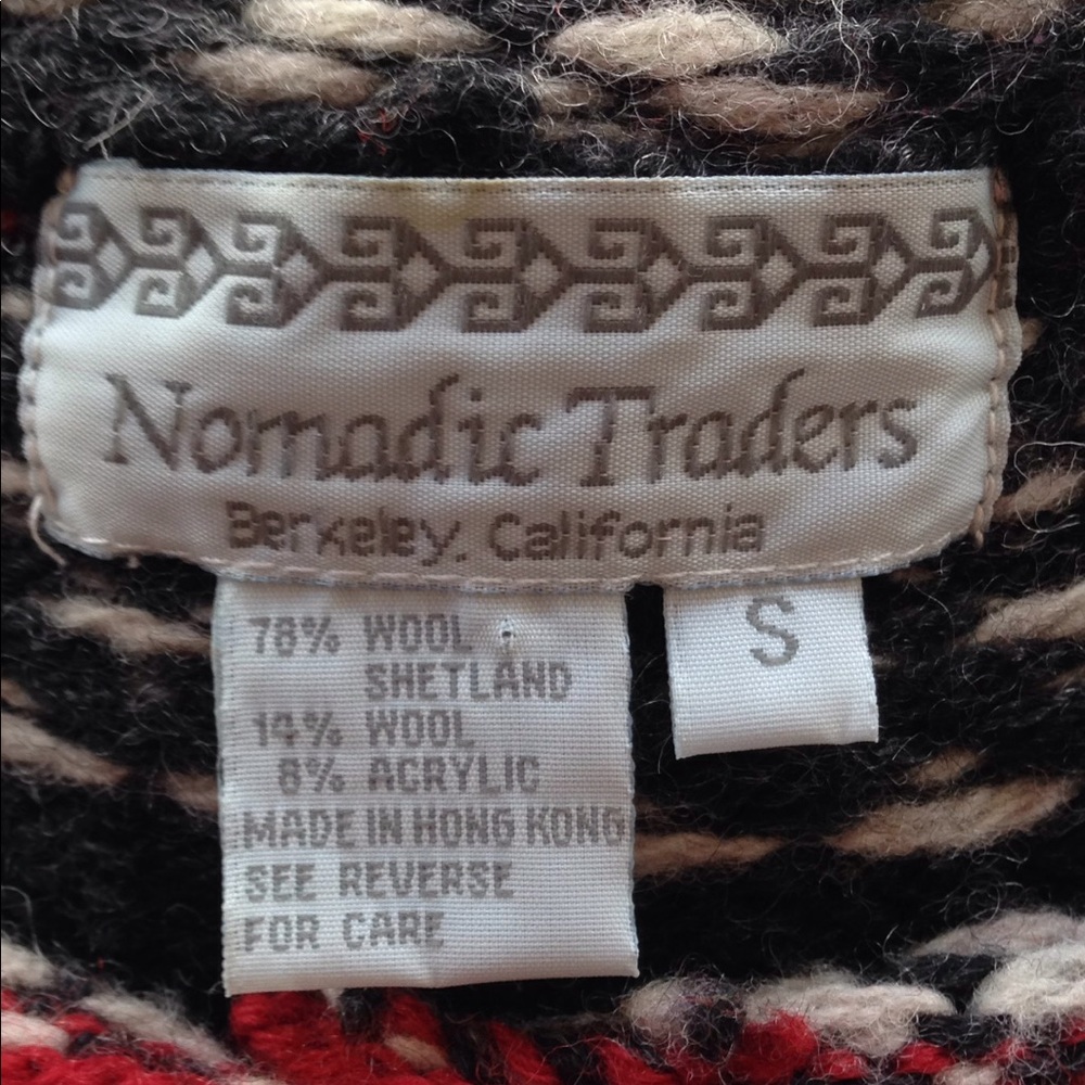 Nomadic Traders Wool Sweater - image 3